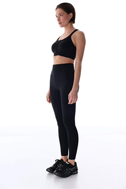 Penti Siyah Stretch360 Orta Destek Yüksek Bel Curvy Waist Tayt