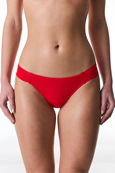 Penti Roter Hipkini-Bikini-Unterteil mit niedriger Taille