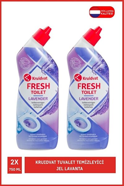 Kruidvat Tuvalet Temizleyici Jel Lavanta 750 Mlx2