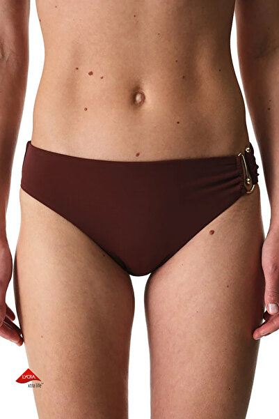 Penti Kahverengi Jasmine Side Orta Bel Bikini Altı