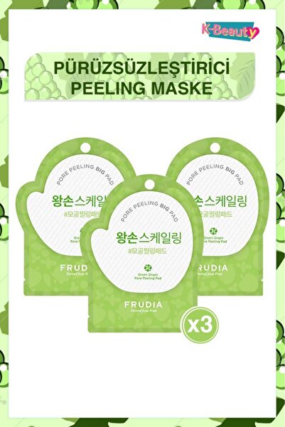 FRUDIA Green Grape Gözenek Kontrol Pore Peeling Pedi 3 Adet