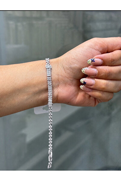 XUPING JEWELRY VİP 14K RENGİ ZİRKON TAŞLI YAPRAK MODEL 17+1,5CM ÇELİK BİLEKLİK