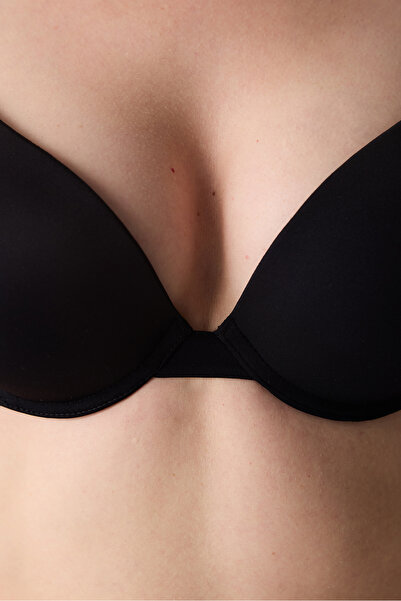 Penti Intense Extra Push Up Siyah Sütyen