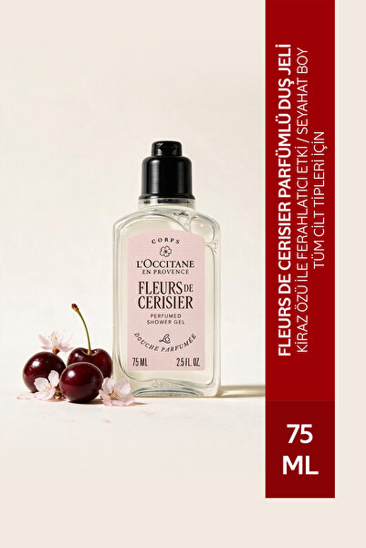 L'Occitane Fleurs De Cerisier Shower Gel - Kiraz Çiçeği Duş Jeli