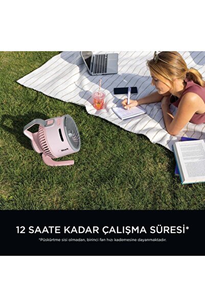 Shark Serinletici - Fan Buharlı Pembe