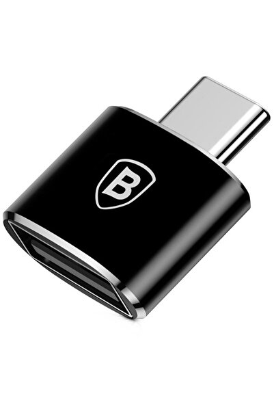 Baseus Adaptor OTG USB la USB Type-C CATOTG-01, Negru