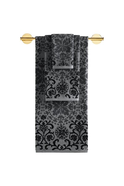 CEMETEKS 3-Piece Luxury Towel Set, 100% Cotton Jacquard Soft Absorbent Quick-...