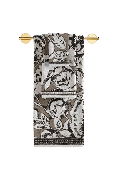 CEMETEKS 3-Piece Luxury Towel Set, 100% Cotton Jacquard Soft Absorbent Quick-...