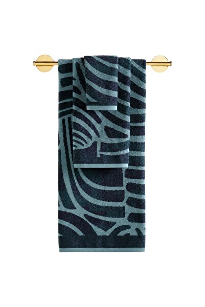 CEMETEKS 3-Piece Luxury Towel Set, 100% Cotton Jacquard Soft Absorbent Quick-...