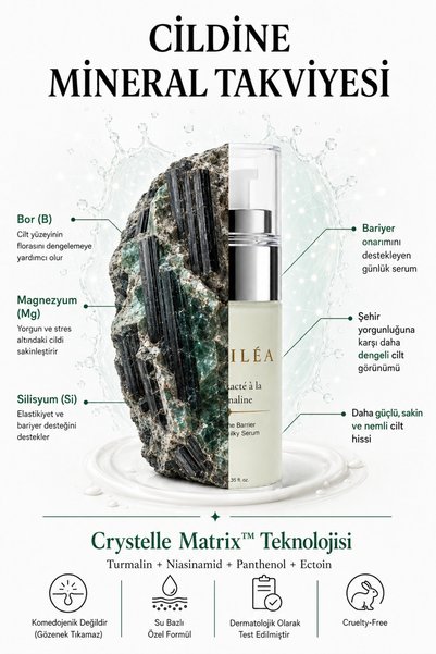Argilea Tourmaline Sos Barrier Repair Milk Serum |   Barrier Strengthening & Intensive Moisturizer - 40 ml