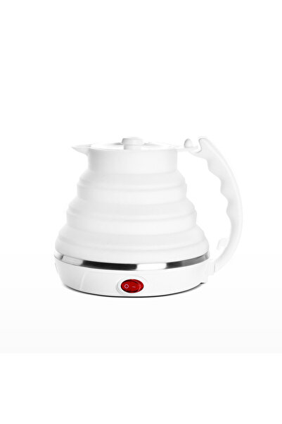 Choice EU White JFBONIN 555ml 220V Mini Portable Folding Electric Kettle 700W...