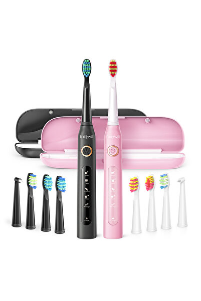 Choice طقم فرشاة أسنان كهربائية سونيك فيريويل AE-FW-507-420-BP-Set مع حافظة و...