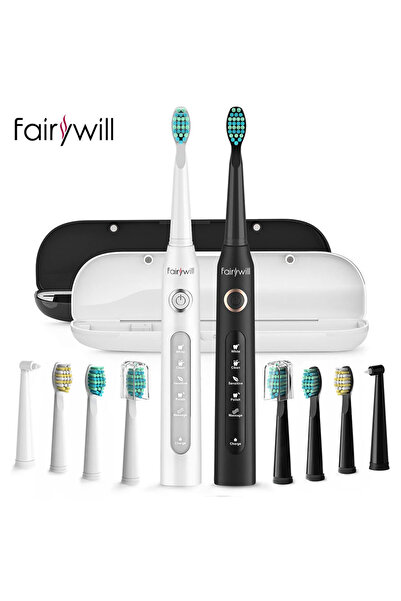 Choice1 طقم فرشاة أسنان كهربائية سونيك فيريويل AE-FW-507-420-BW-Set مع حافظة ...