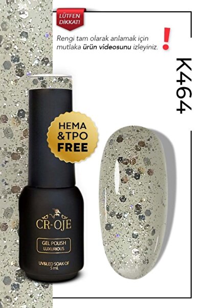 CROJE KALICI OJE K464 - Simli (5 ml)