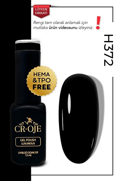 CROJE KALICI OJE H372- Siyah (12 ml.)