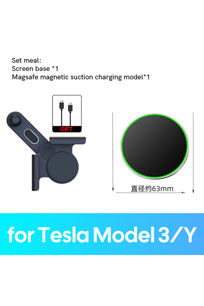 Choice Wireless Charging Car Phone Mount Holder 15W Magnetic Wireless Charger...