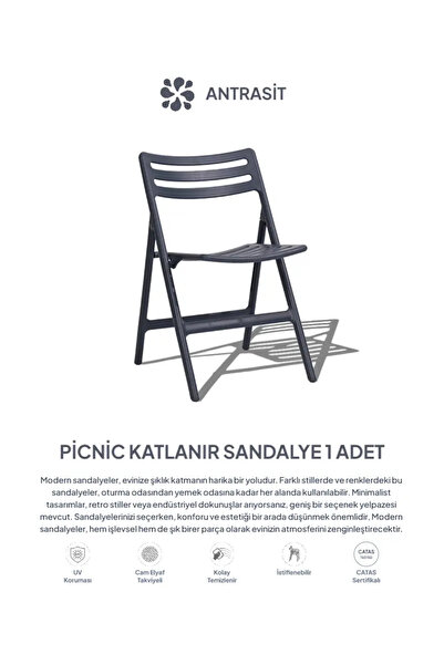 Daim Plastik PİKNİK KATLANABİLİR SANDALYE
