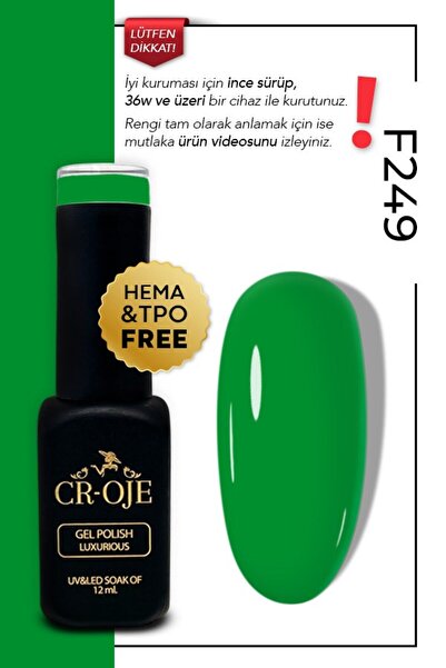 CROJE KALICI OJE F249- Yeşil (12 ml.)
