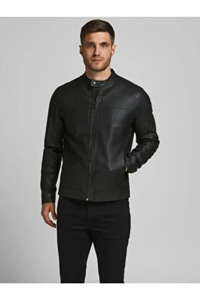 Jack & Jones Jjewarner Jacket Noos Erkek Deri Mont ve Ceket 12182461