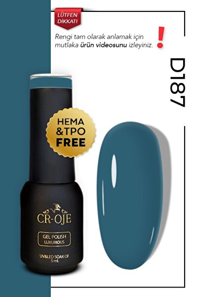 CROJE KALICI OJE D187 - Koyu Mavi (5 ml)