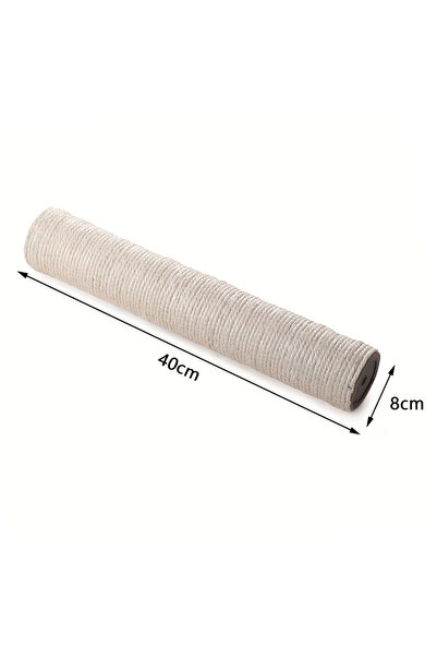 Choice white 40cmx8cm Cat Scratching Posts Replacement Extension Post Supplie...