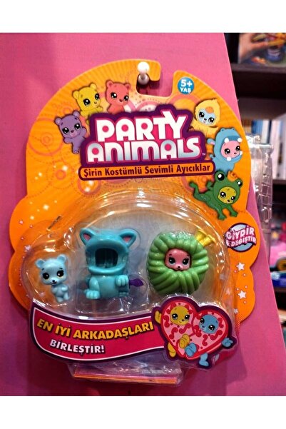 Samatlı Oyuncak PARTY ANIMALS 3'LÜ FİGÜR SETİ