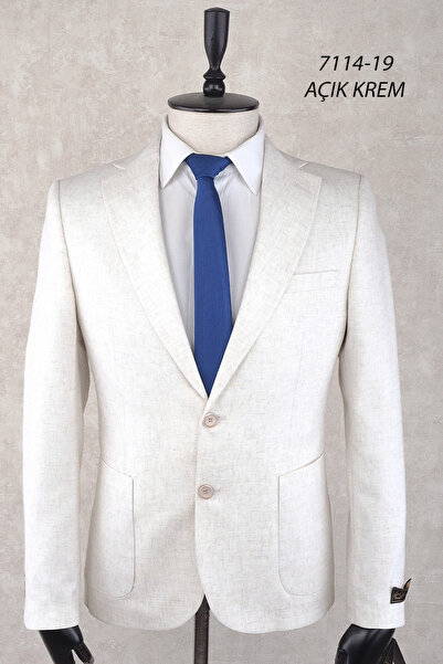 Jan Carlucci Mono Collar - Two Button Double Slit Pocket Slimfit Drop 6 Jacke...