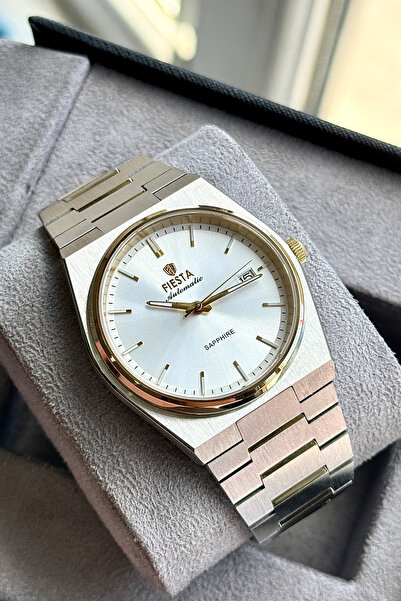 Fiesta F24013M Men's Wristwatch with Metal Band