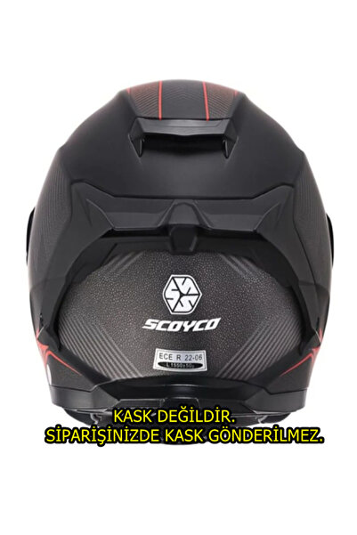 Scoyco FF871 SİYAH KASK SPOILERI (KASK DEĞİLDİR)