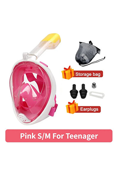 Choice4 Pink S M Teenager Professional Snorkeling Diving Mask Underwater Scub...