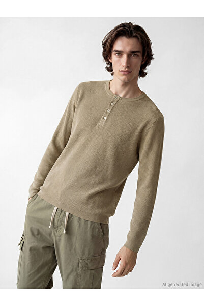 LC Waikiki Sweaters - Khaki - Regular fit