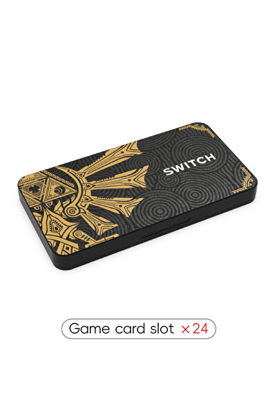 choice2 Black 01 DATA FROG 24 in 1 Game Card Case Protective Holder Hard Shel...