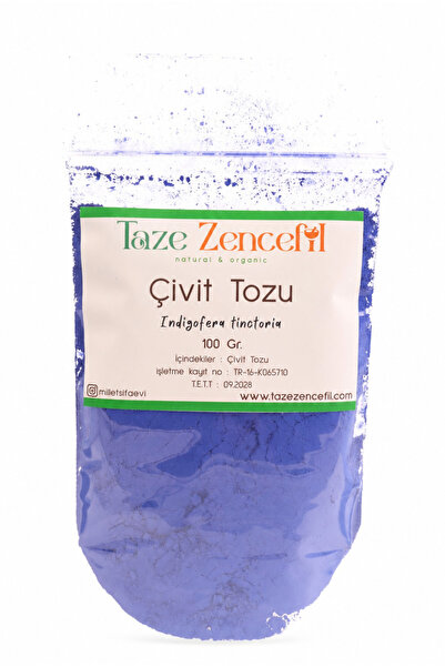 taze zencefil natural organic Çivit Tozu