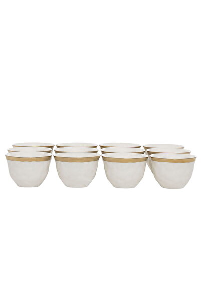 Alsaif Gallery Al Saif Gallery Arabic coffee cups set, with golden calligraph...