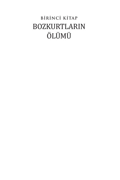 Ötüken Neşriyat Bozkurtlar / Bozkurtların Ölümü ve Bozkurtlar Diriliyor - Tek Kitap / Hüseyin Nihal Atsız