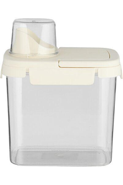 Alsaif Gallery Al Saif Gallery Plastic Container, 1.5 Liters, Lid, 16X11X15 C...
