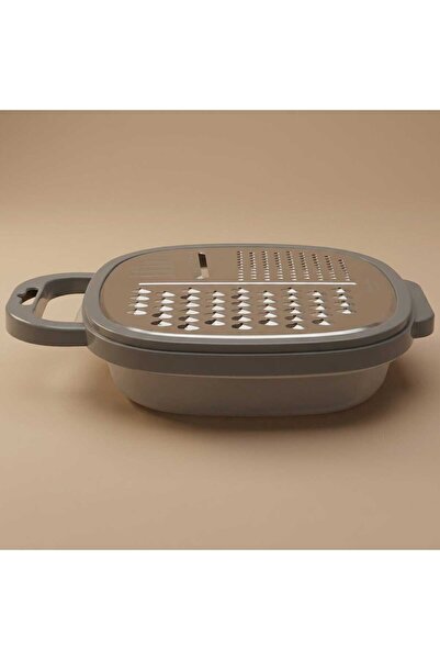 Alsaif Gallery Plastic Grater Alsaif Gallery, Cover - Gray