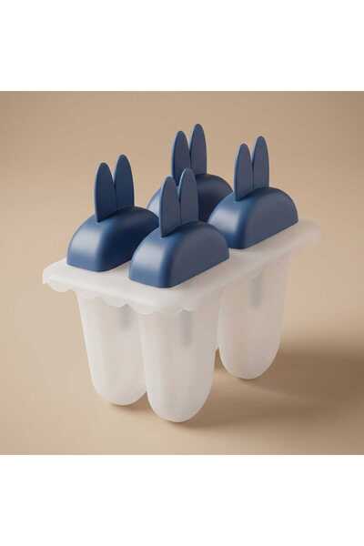 Alsaif Gallery saif so Plastic Ice Cream Mold, 15 x 10 x 16 cm - Blue