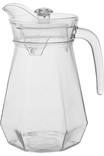 Alsaif Gallery GeekAl Saif Gallery Glass, Lid, 1300 ml - Clear