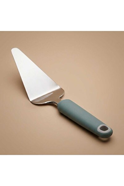 Alsaif Gallery Al Saif Gallery Steel Pizza Knife, With Silicone Handle - Green
