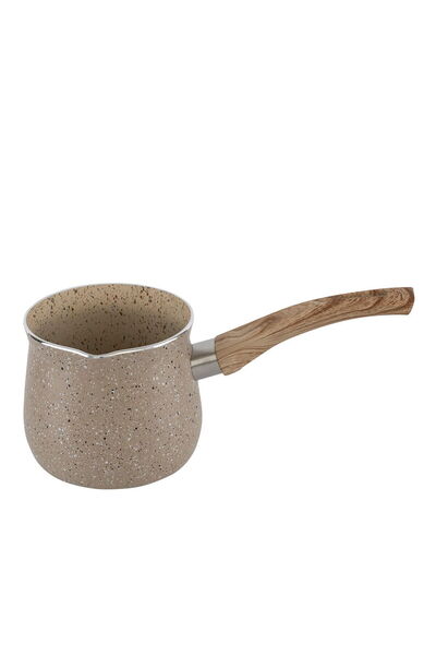 Alsaif Gallery Al Saif Gallery granite bench, 7.5 cm, with wooden handle - beige