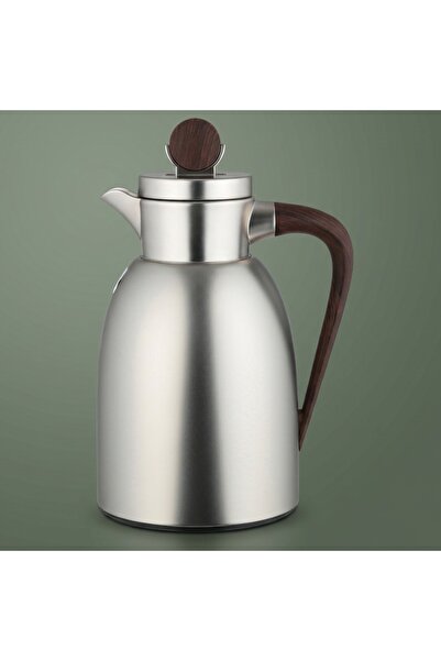 Alsaif Gallery Al Saif Gallery Stainless Steel Yarn Thermos, 1.3 Liters, Glas...