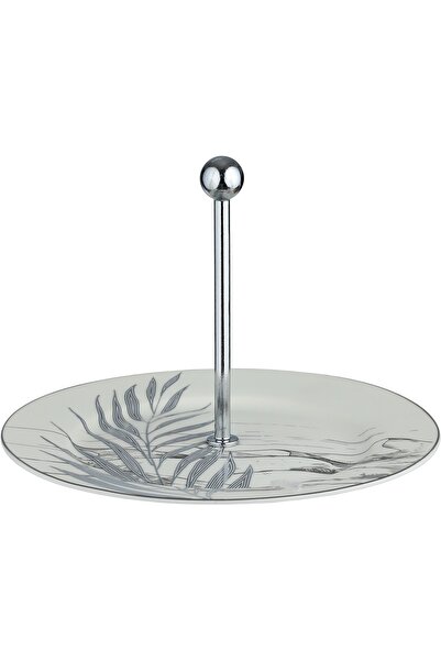 Alsaif Gallery Al Saif Gallery Porcelain Serving Rack, 19.5x19.5x14 cm, Round...