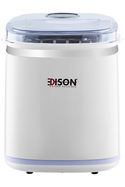 Edison ماكينة صنع الثلج IM-1215، 130 واط، 2.2 لتر، شاشة رقمية، تنظيف تلقائي -...