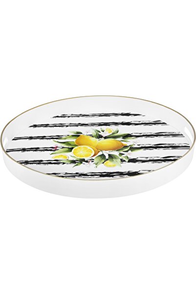 Alsaif Gallery Al Saif Gallery Plastic Serving Topper, 42 cm, Round - White