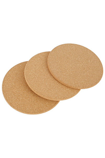 Choice appro 19x19x1cm 3Pcs 3Pcs Cork Particles Pot Holder 7'' Heat Resistant...