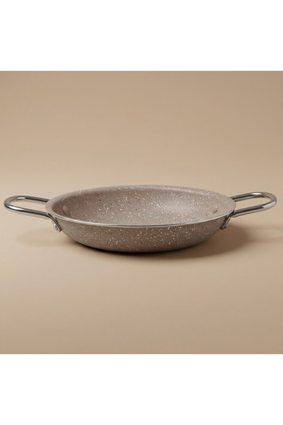 Alsaif Gallery Al Saif Gallery Granite Frying Pan (Rocky), 24cm - Grey
