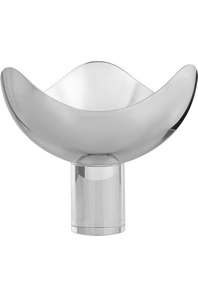Alsaif Gallery Al Saif Gallery Stainless Steel Serving Stand, 16x16x14 cm, Ac...