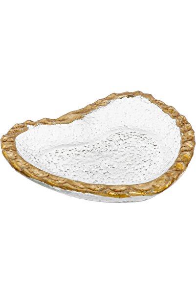Alsaif Gallery Al Saif Gallery glass sweet dish, 2 x 10 x 17 cm, heart shape,...
