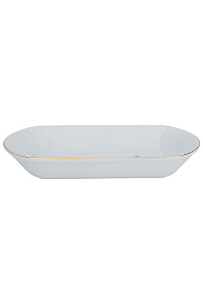 Alsaif Gallery Al Saif Gallery porcelain serving plate, 29 cm, elephant patte...
